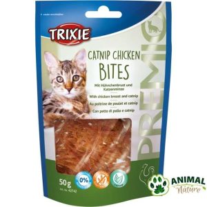 Catnip chicken poslastice za mačke sa mačijom travom i pilećim prsima Trixie