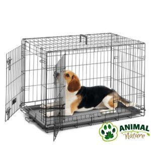 Sklopivi kavez za pse crni GIZMO - Animal Nature