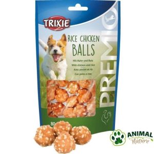 Loptice za pse sa 77% piletine sa dodatkom pirinča Trixie