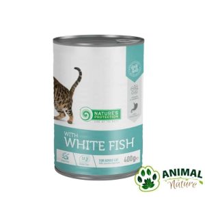 Nature’s Protection vlažna hrana za mačke sa belom ribom