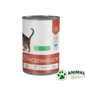 Nature’s Protection vlažna hrana sterilisane mačke sa piletinom i pačetinom