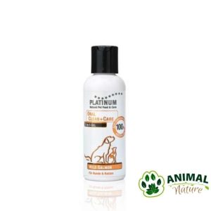 Platinum gel za pse i mačke protiv kamenca na zubima i infekcije desni oral clean + care losos - Animal Nature