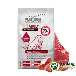 PLATINUM hrana za pse bez žitarica sa govedinom i krompirom - Animal Nature