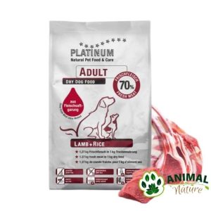 PLATINUM hrana za pse sa jagnjetinom i pirinčem - Animal Nature