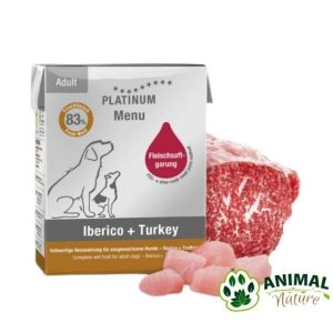 Platinum vlažna hrana za pse u konzervi sa mangulicom i ćuretinom - Animal Nature