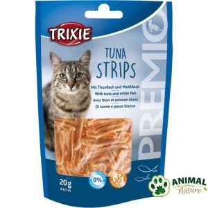 Tuna stripes poslastice za mačke sa 90% tune i bele ribe Trixie