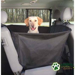 Zastitna prostirka za pse sa zastitom za vrata za zadnja sedišta automobila - Animal Nature